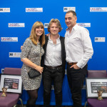 Luke Flear and his mum and dad Joanne and Chris