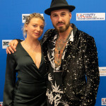 Zeinia and Kemsley respresenting sponsors Sonic Rail Services